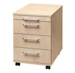 HAMMERBACHER Rollcontainer V1606/3/3/RE ahorn