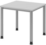 HAMMERBACHER höhenverstellbarer Schreibtisch VHS08/5/S lichtgrau