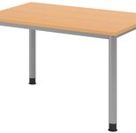 HAMMERBACHER höhenverstellbarer Schreibtisch VHS12/6/S buche
