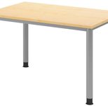 HAMMERBACHER höhenverstellbarer Schreibtisch VHS12/3/S ahorn