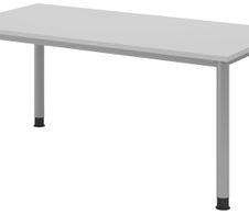 HAMMERBACHER höhenverstellbarer Schreibtisch VHS16/5/S lichtgrau