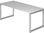 HAMMERBACHER höhenverstellbarer Schreibtisch VRS19/5/S lichtgrau