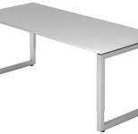 HAMMERBACHER höhenverstellbarer Schreibtisch VRS19/5/S lichtgrau