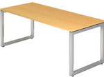 HAMMERBACHER höhenverstellbarer Schreibtisch VRS19/6/S buche