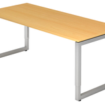 HAMMERBACHER höhenverstellbarer Schreibtisch VRS19/6/S buche