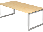 HAMMERBACHER höhenverstellbarer Schreibtisch VRS2E/3/S ahorn