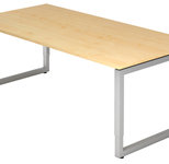 HAMMERBACHER höhenverstellbarer Schreibtisch VRS2E/3/S ahorn