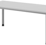 HAMMERBACHER höhenverstellbarer Schreibtisch VHS19/5/S lichtgrau