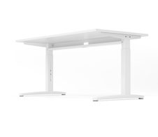 HAMMERBACHER höhenverstellbarer Schreibtisch VXB19/W/WW weiß