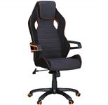 AMSTYLE Bürostuhl Valentino SPM1.258 schwarz/orange