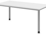 HAMMERBACHER höhenverstellbarer Schreibtisch VHS16/W/S weiß
