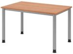 HAMMERBACHER höhenverstellbarer Schreibtisch VHS12/N/S nussbaum