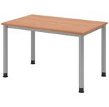 HAMMERBACHER höhenverstellbarer Schreibtisch VHS12/N/S nussbaum