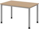 HAMMERBACHER höhenverstellbarer Schreibtisch VHS12/E/S eiche