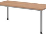 HAMMERBACHER höhenverstellbarer Schreibtisch VHS19/N/S nussbaum