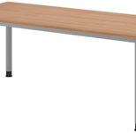 HAMMERBACHER höhenverstellbarer Schreibtisch VHS19/N/S nussbaum