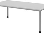 HAMMERBACHER höhenverstellbarer Schreibtisch VHS2E/5/S lichtgrau