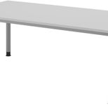 HAMMERBACHER höhenverstellbarer Schreibtisch VHS2E/5/S lichtgrau