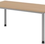 HAMMERBACHER höhenverstellbarer Schreibtisch VHS16/E/S eiche