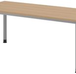 HAMMERBACHER höhenverstellbarer Schreibtisch VHS19/E/S eiche