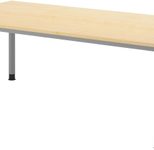 HAMMERBACHER höhenverstellbarer Schreibtisch VHS2E/3/S ahorn