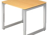 HAMMERBACHER höhenverstellbarer Schreibtisch VRS08/6/S buche