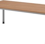 HAMMERBACHER höhenverstellbarer Schreibtisch VHS2E/N/S nussbaum