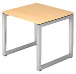HAMMERBACHER höhenverstellbarer Schreibtisch VRS08/3/S ahorn