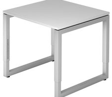 HAMMERBACHER höhenverstellbarer Schreibtisch VRS08/5/S lichtgrau