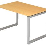 HAMMERBACHER höhenverstellbarer Schreibtisch VRS12/6/S buche