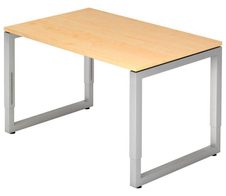 HAMMERBACHER höhenverstellbarer Schreibtisch VRS12/3/S ahorn