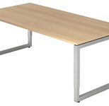 HAMMERBACHER höhenverstellbarer Schreibtisch VRS2E/E/S eiche