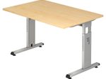 HAMMERBACHER höhenverstellbarer Schreibtisch VOS12/3/S ahorn