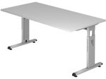 HAMMERBACHER höhenverstellbarer Schreibtisch VOS16/5/S lichtgrau