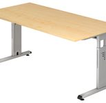 HAMMERBACHER höhenverstellbarer Schreibtisch VOS16/3/S ahorn