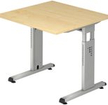 HAMMERBACHER höhenverstellbarer Schreibtisch VOS08/3/S ahorn