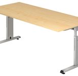 HAMMERBACHER höhenverstellbarer Schreibtisch VOS19/3/S ahorn