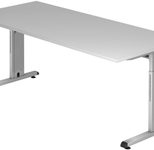 HAMMERBACHER höhenverstellbarer Schreibtisch VOS19/5/S lichtgrau