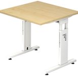 HAMMERBACHER höhenverstellbarer Schreibtisch VOS08/3/W ahorn