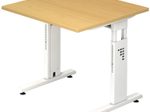 HAMMERBACHER höhenverstellbarer Schreibtisch VOS08/6/W buche