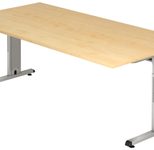 HAMMERBACHER höhenverstellbarer Schreibtisch VOS2E/3/S ahorn