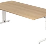 HAMMERBACHER höhenverstellbarer Schreibtisch VOS2E/E/W eiche