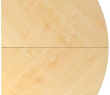 HAMMERBACHER Anbautisch höhenverstellbar VLA160/3/W ahorn