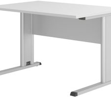HAMMERBACHER Schreibtisch VGS12/5/S lichtgrau