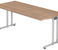 HAMMERBACHER Schreibtisch VNS19/N/S nussbaum