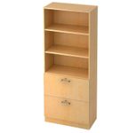 HAMMERBACHER Regalschrank 7300 CE, V7300/3/3/CE ahorn