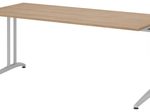 HAMMERBACHER Schreibtisch VBS19/N/S nussbaum