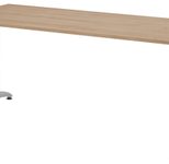 HAMMERBACHER Schreibtisch VBS19/N/S nussbaum