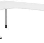HAMMERBACHER Schreibtisch VBS82/W/S weiß