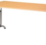 HAMMERBACHER höhenverstellbarer Schreibtisch VFS16/6/S buche